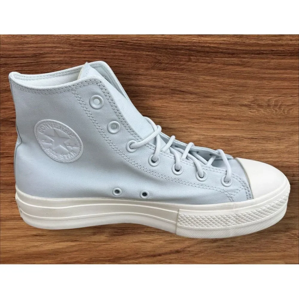 Converse Chuck Taylor All‎ Star Lift Lux Women's 10 Moonbathe/Egret A05248C NWOB